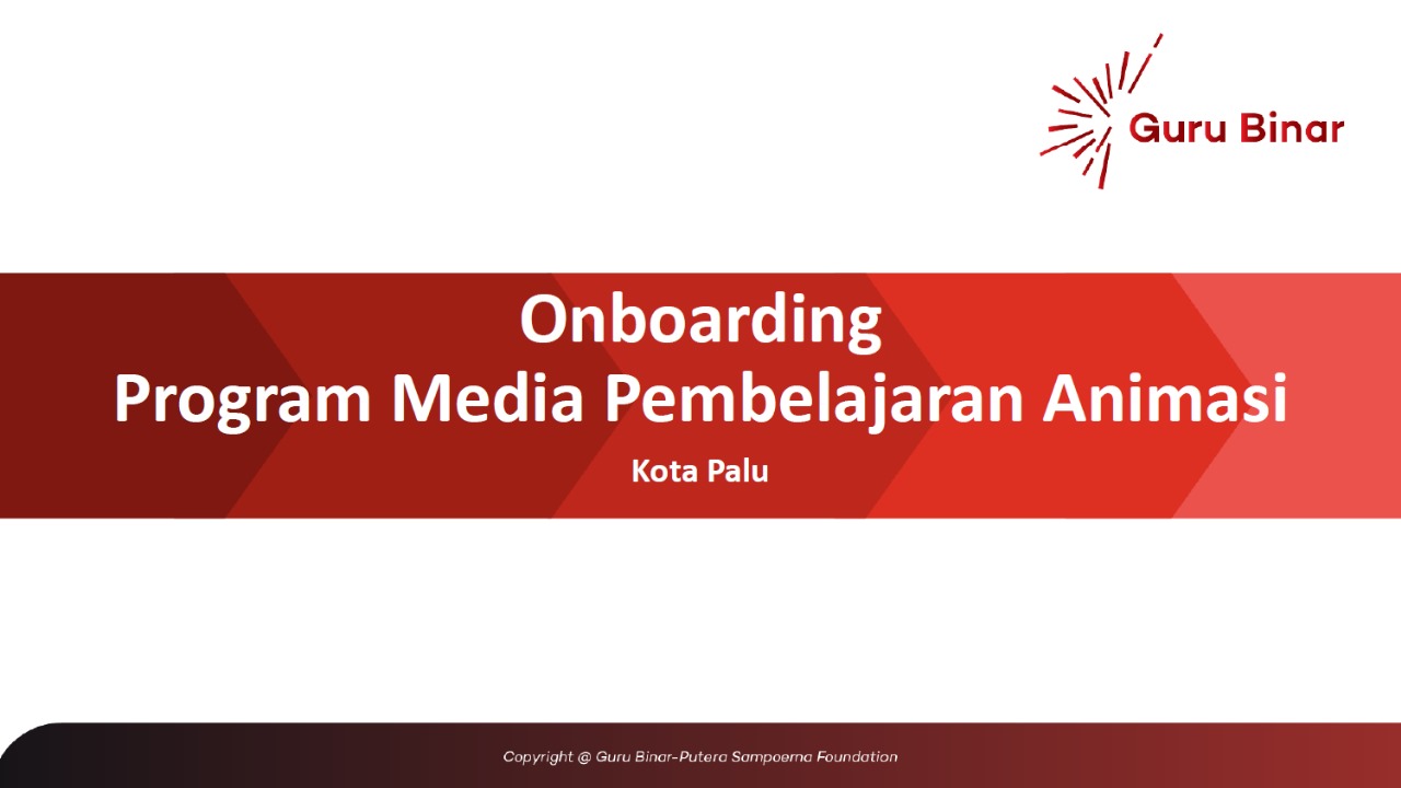 Photo 60 Guru di Kota Palu Terpilih Ikuti Program Beasiswa Guru Media Pembelajaran Animasi