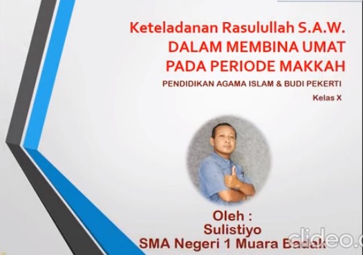 Materi Pembelajaran Pendidikan Agama Islam dan Budi Pekerti