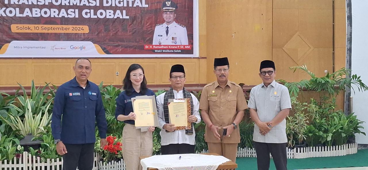 Photo Pemerintah Kota Solok dan Putera Sampoerna Foundation Resmikan Program Pendidikan untuk Siswa dan Guru di Kota Solok