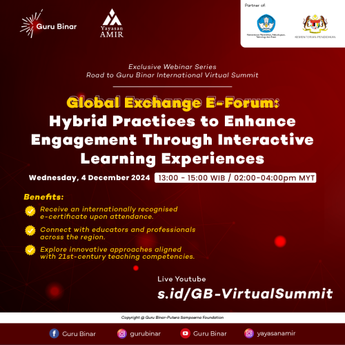 Photo Global Exchange E-Forum: Hybrid Practices to Enhance Engagement<br>Through Interactive Learning Experience